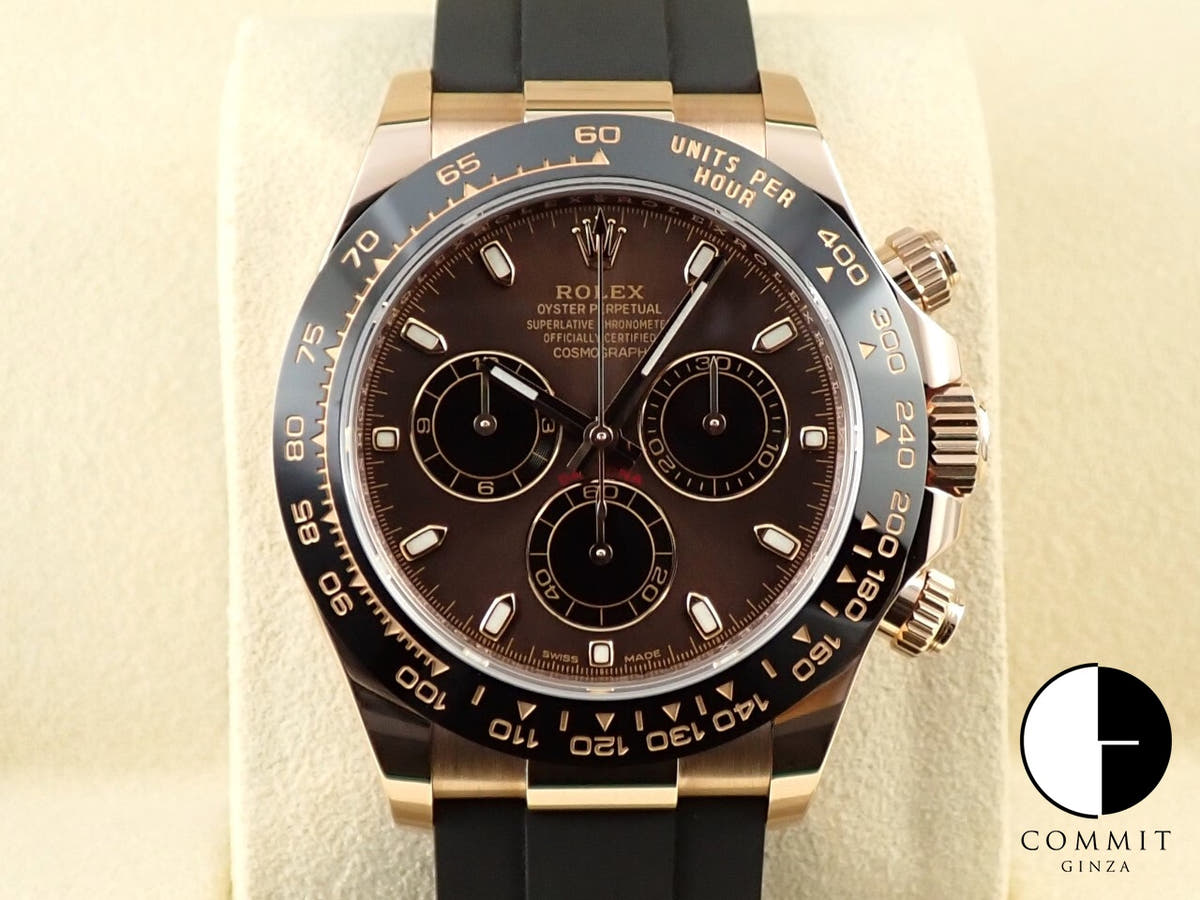 Rolex Daytona Ref. 116515LN Everose Gold Chocolate/Black Dial