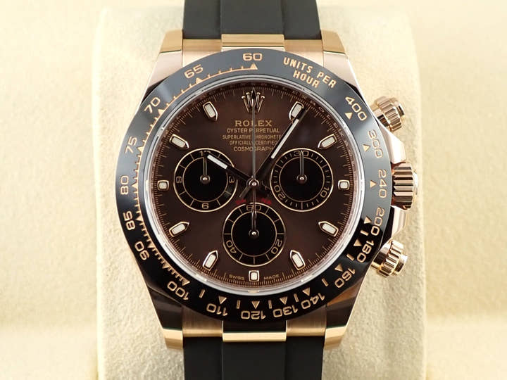 Rolex Daytona Ref. 116515LN Everose Gold Chocolate/Black Dial