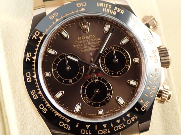 Rolex Daytona Ref. 116515LN Everose Gold Chocolate/Black Dial