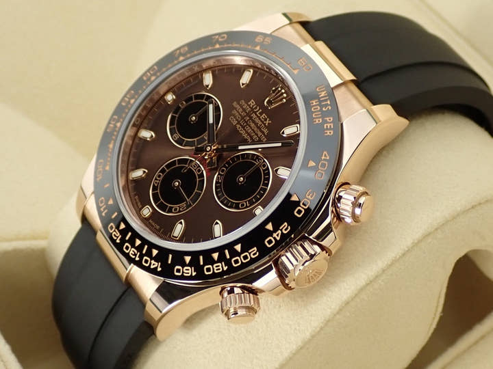 Rolex Daytona Ref. 116515LN Everose Gold Chocolate/Black Dial