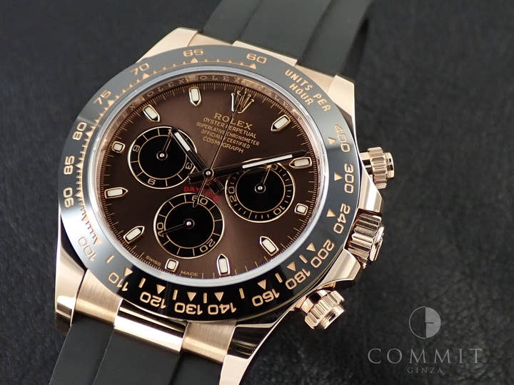 Rolex Daytona Ref. 116515LN Everose Gold Chocolate/Black Dial