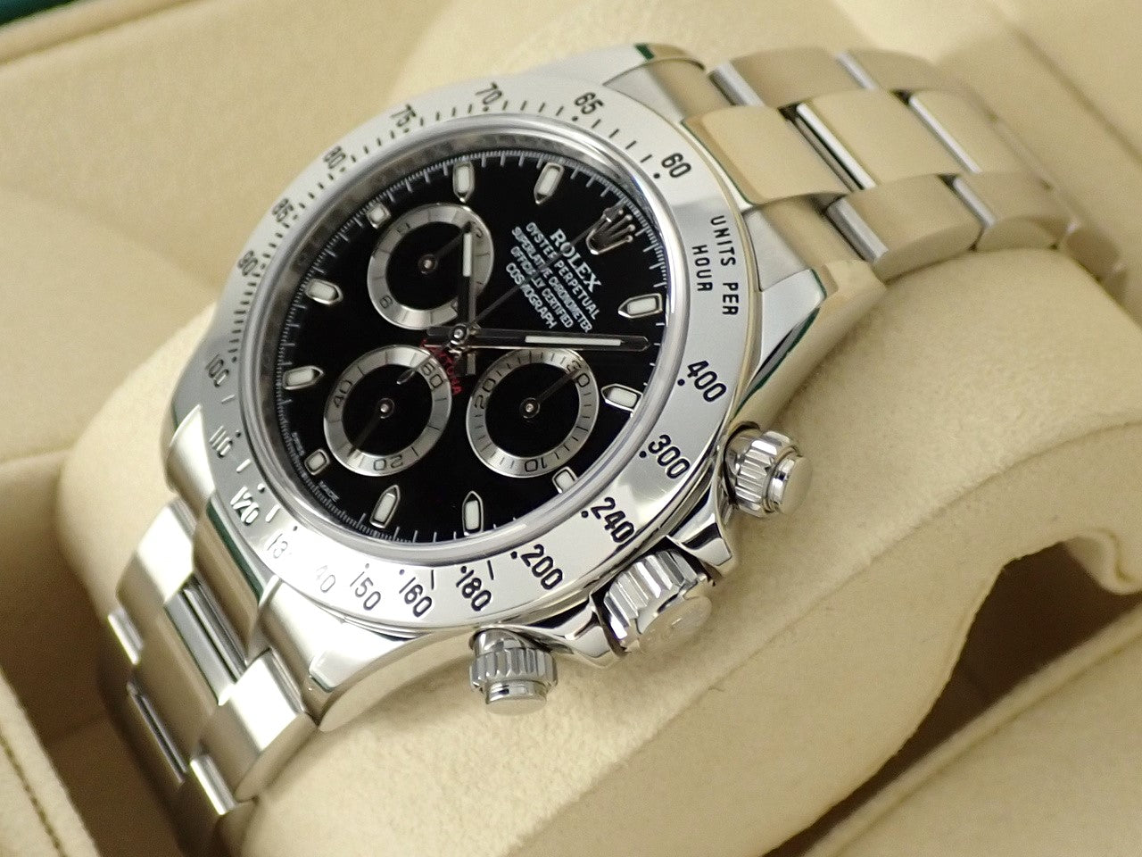 Rolex Daytona Ref.116520 SS Black Dial