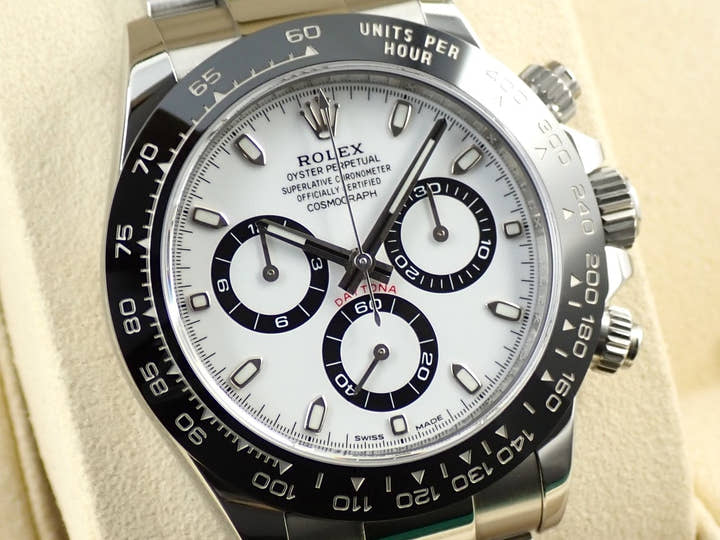 ロレックス デイトナ Ref.116500LN ステンレススチール ホワイト文字盤
