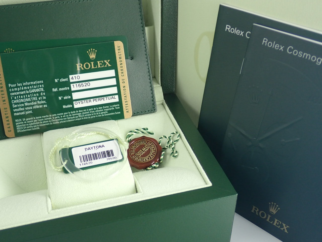 Rolex Daytona Black Dial [Unused] &lt;Warranty, Box, etc.&gt;