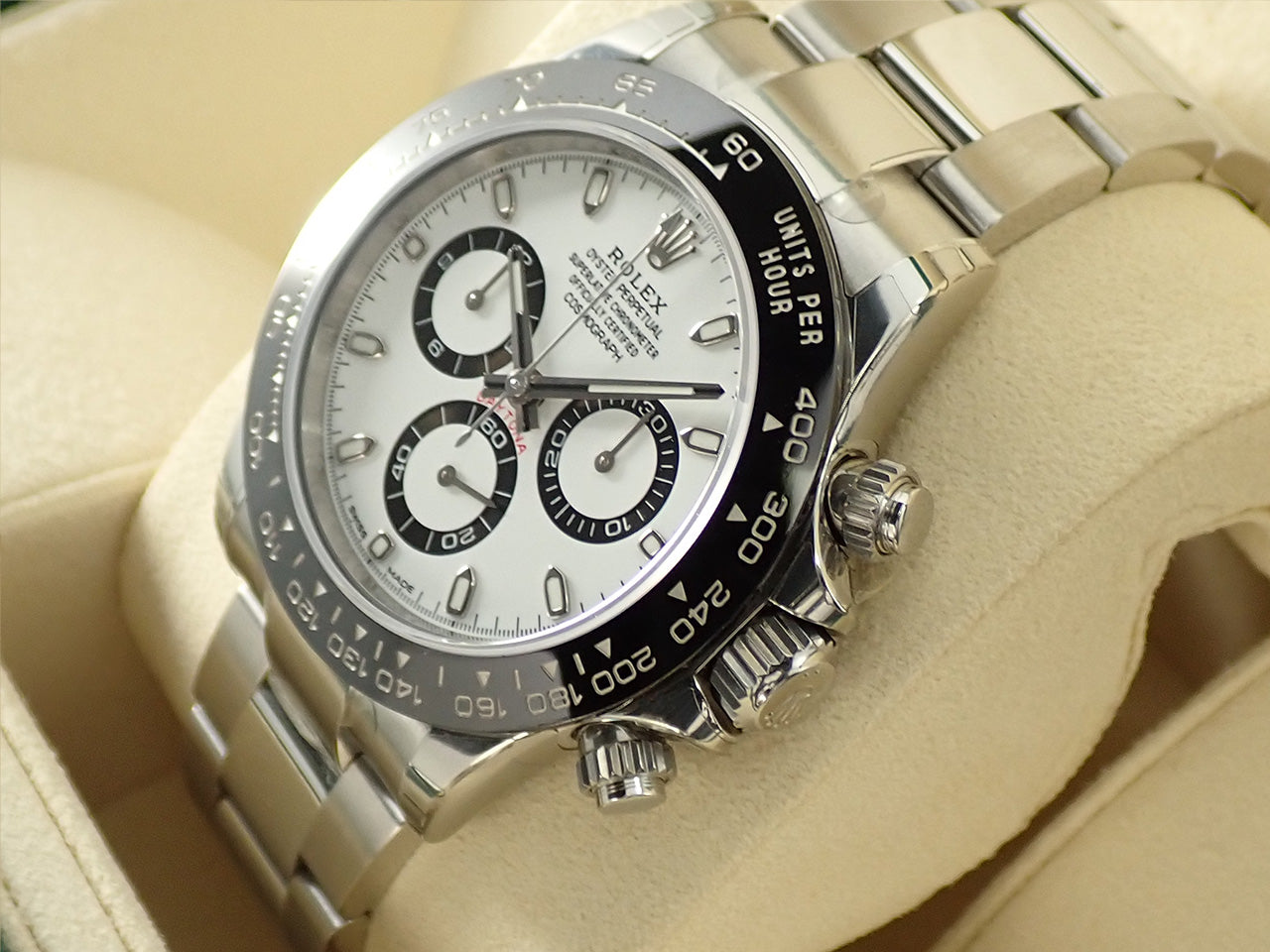 Rolex Daytona Ref.116500LN SS White Dial