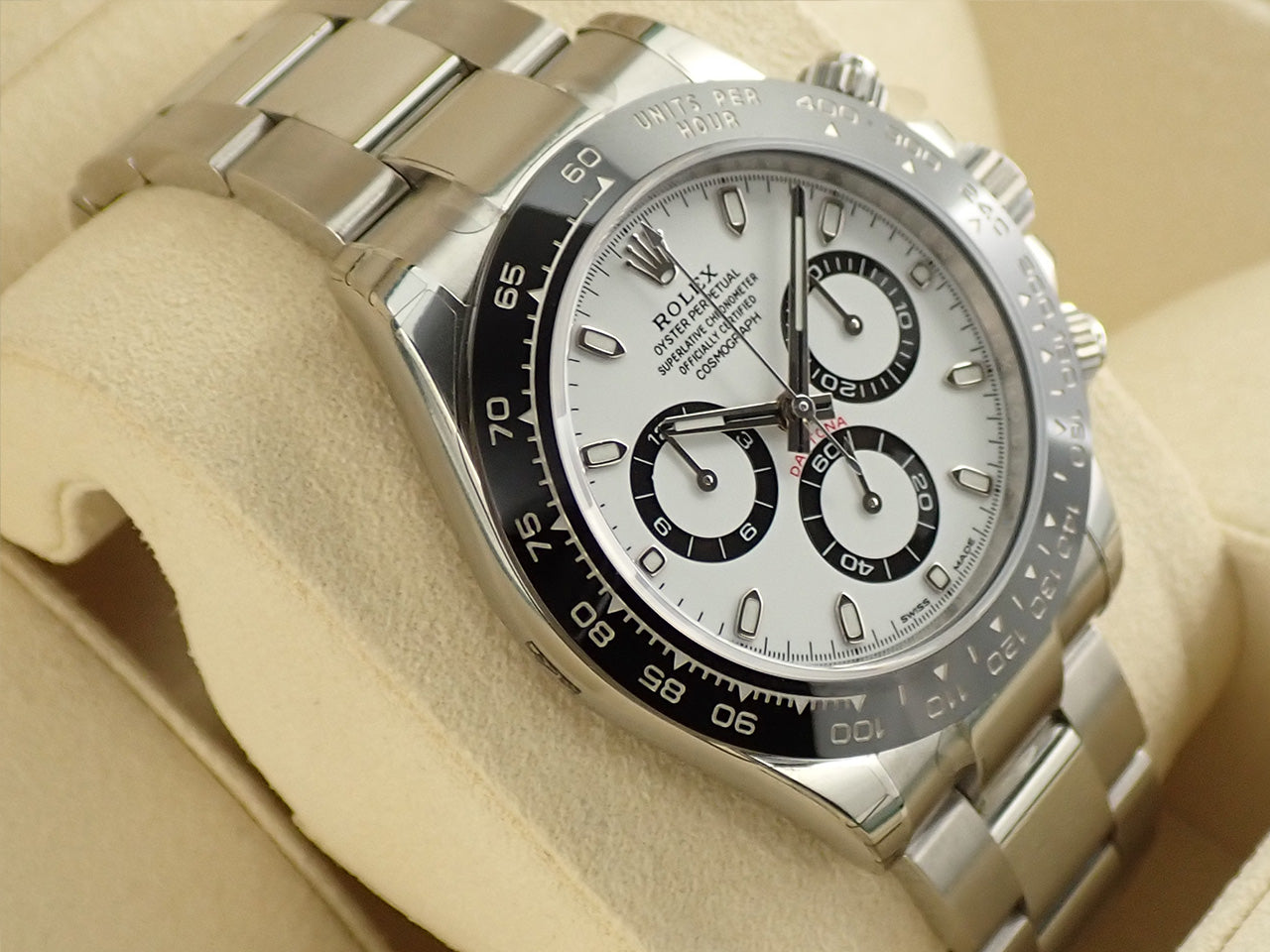 Rolex Daytona Ref.116500LN SS White Dial