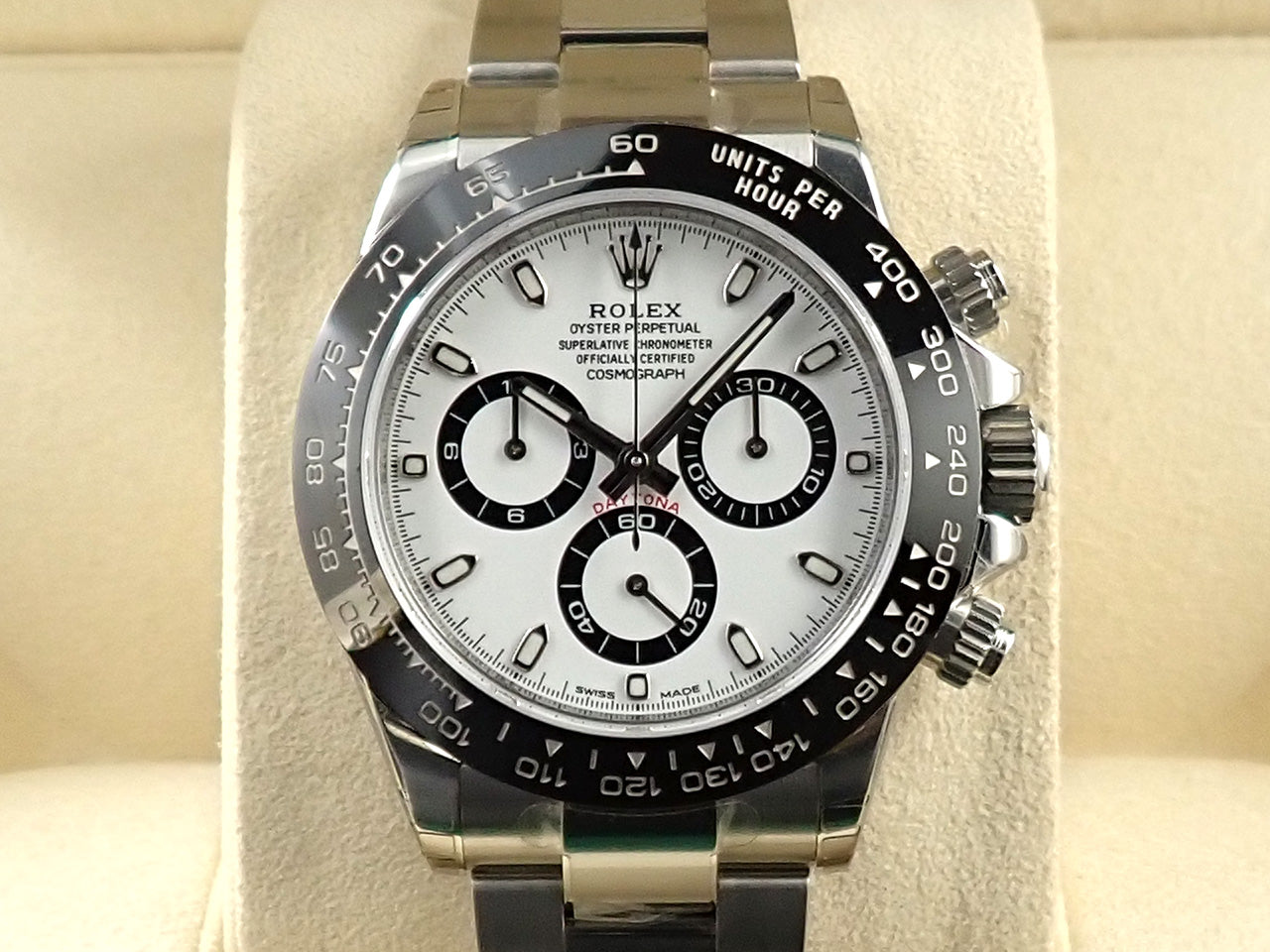 Rolex Daytona Ref.116500LN SS White Dial