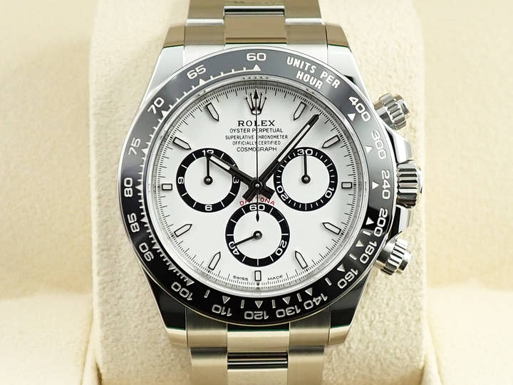 ロレックス デイトナ Ref.126500LN ステンレススチール ホワイト文字盤