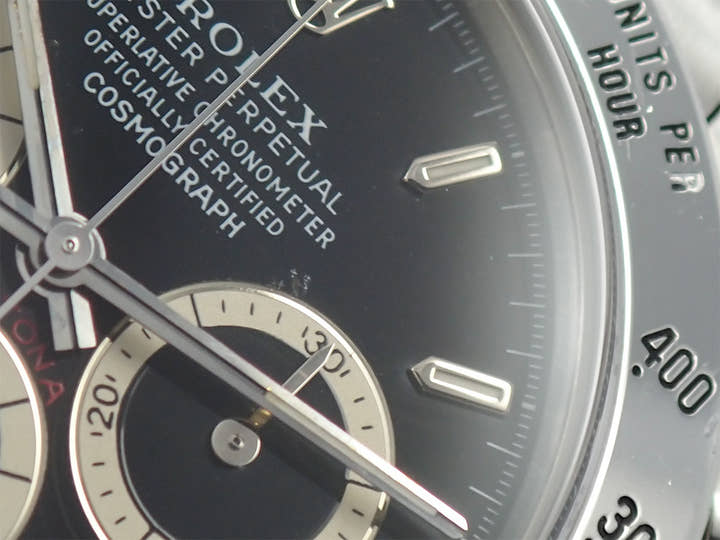 ロレックス デイトナ エルプリメロ Ref.16520 ステンレススチール ブラック文字盤