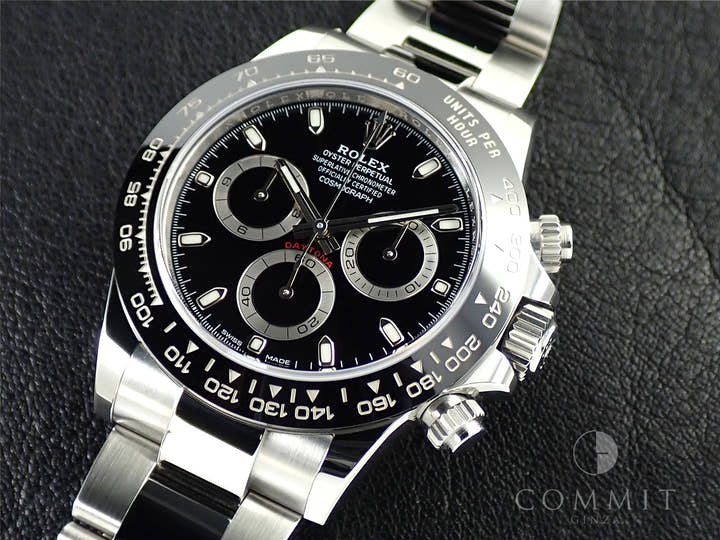 ロレックス デイトナ Ref.116500LN ステンレススチール ブラック文字盤
