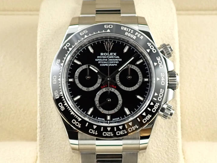 ロレックス デイトナ Ref.126500LN ステンレススチール ブラック文字盤
