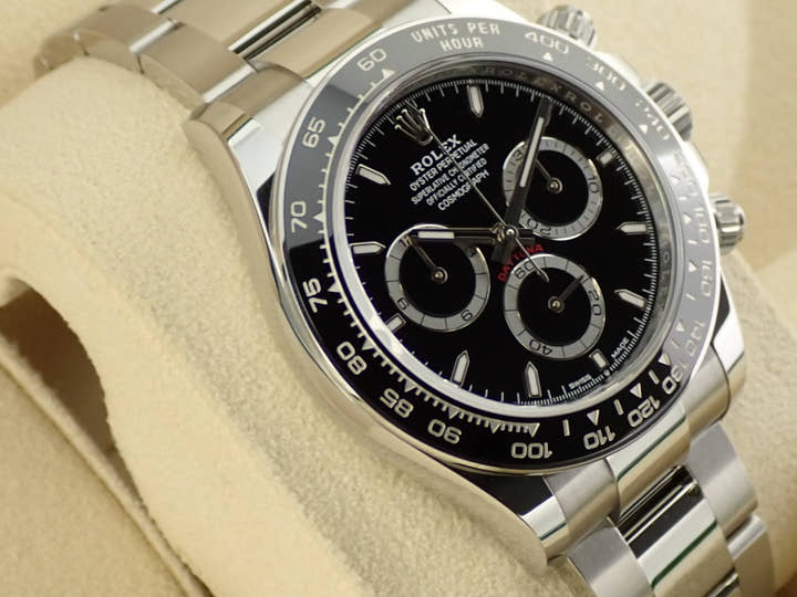 ロレックス デイトナ Ref.126500LN ステンレススチール ブラック文字盤