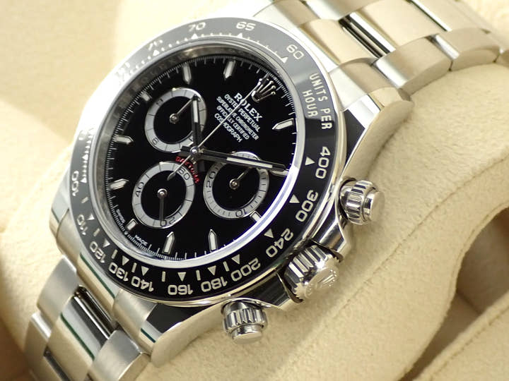 ロレックス デイトナ Ref.126500LN ステンレススチール ブラック文字盤