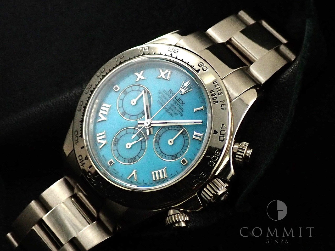 Rolex Daytona Ref.116509 18KWG Turquoise Dial