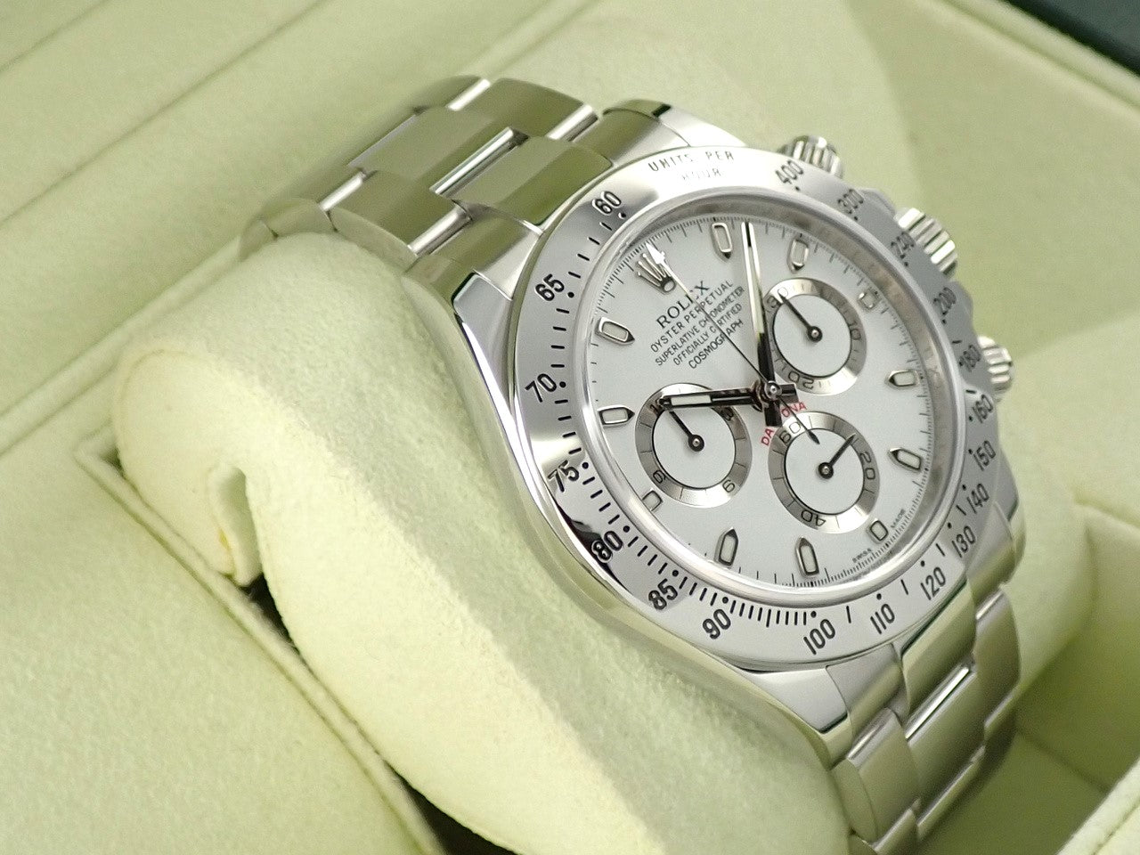 Rolex Daytona Ref.116520 SS White Dial