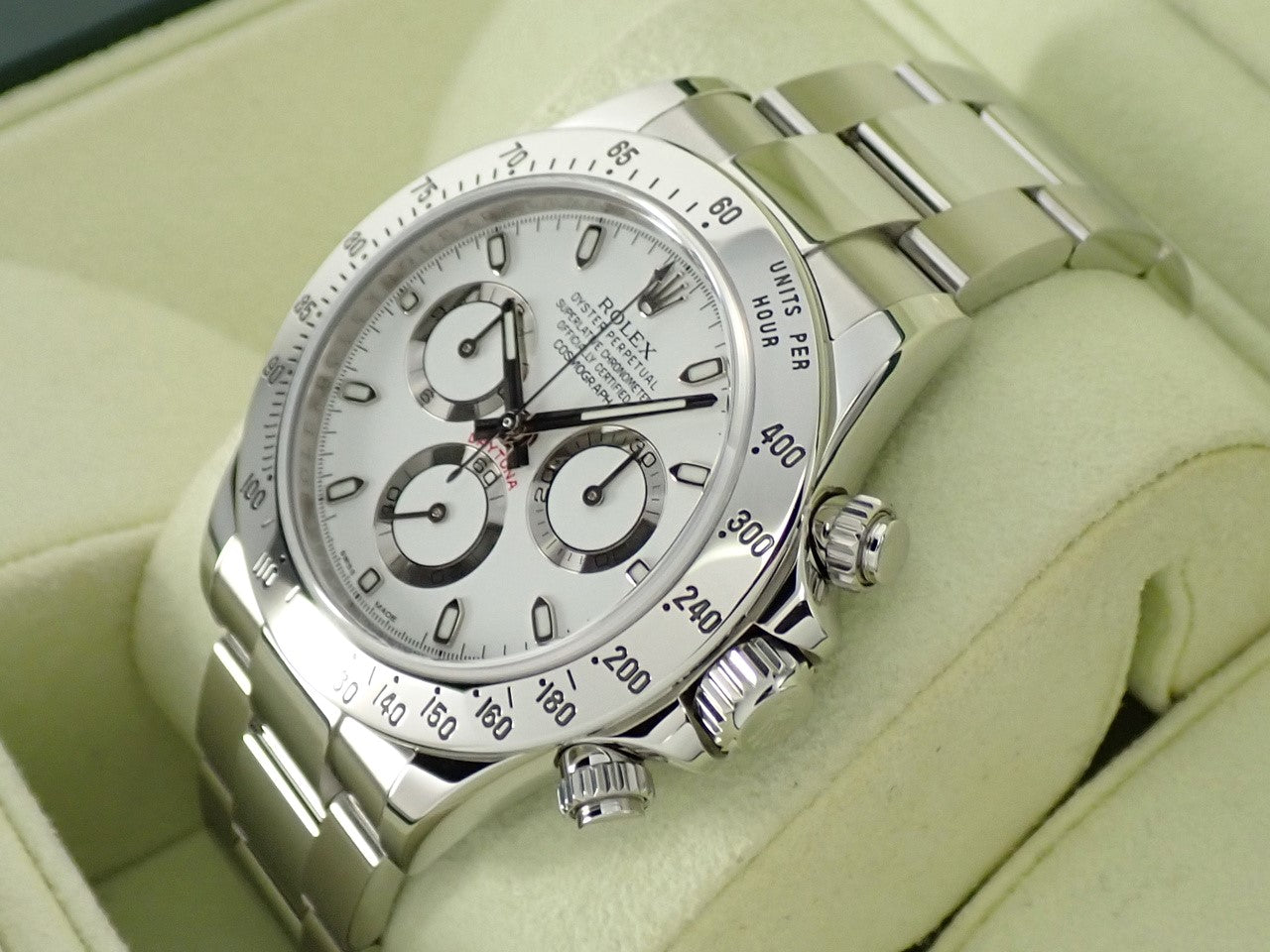 Rolex Daytona Ref.116520 SS White Dial