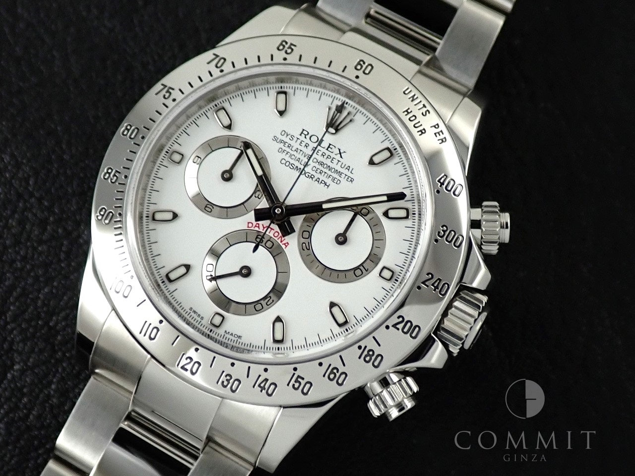 Rolex Daytona Ref.116520 SS White Dial