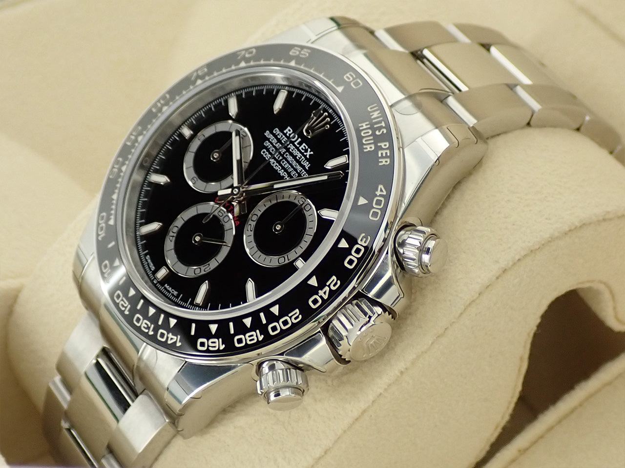 Rolex Daytona Ref.126500LN SS Black Dial