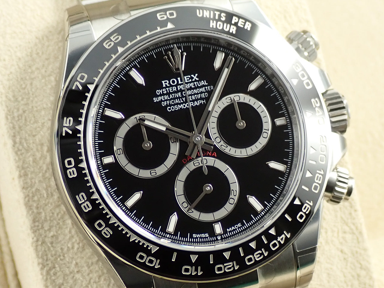 Rolex Daytona Ref.126500LN SS Black Dial