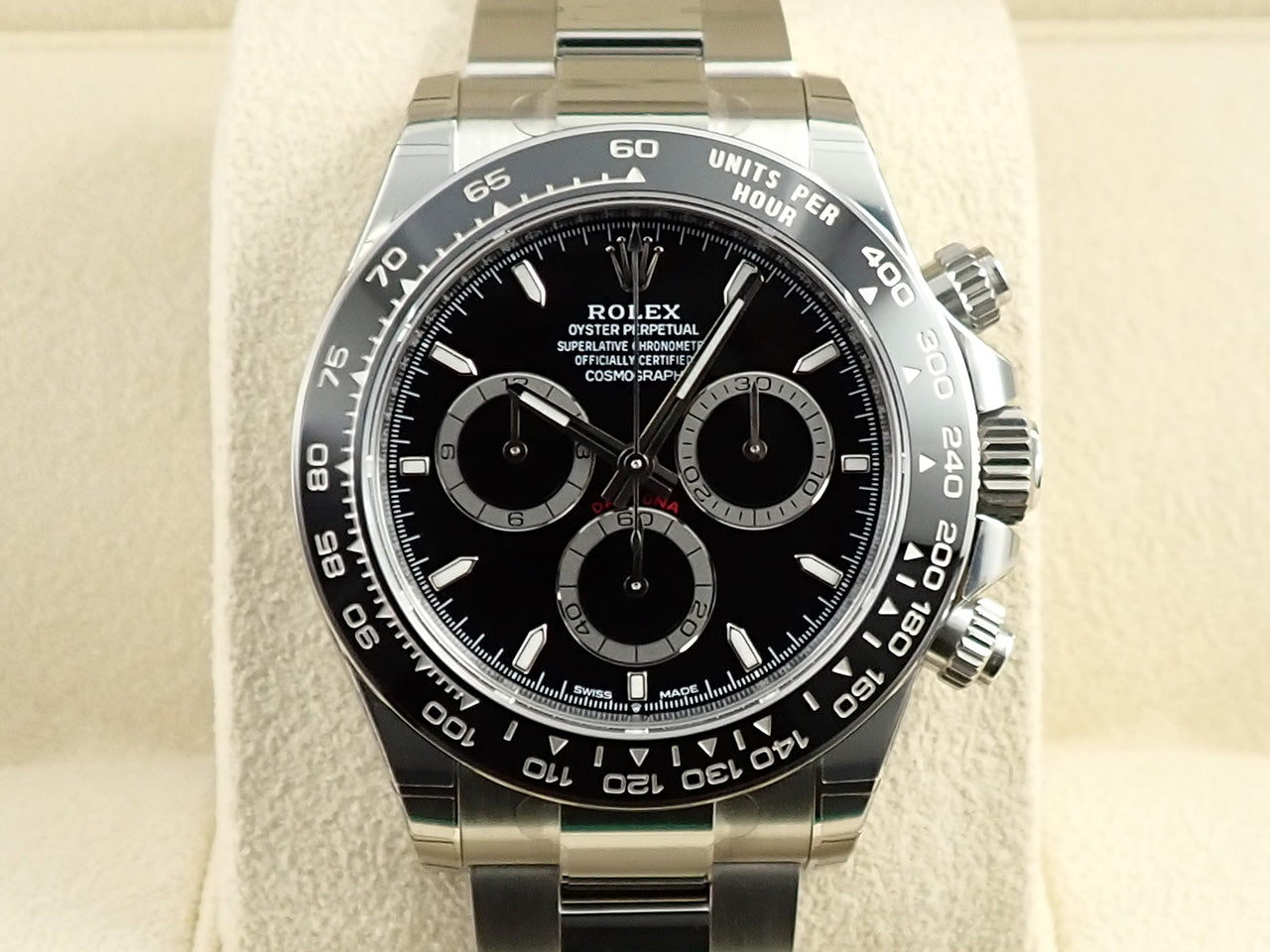 Rolex Daytona Ref.126500LN SS Black Dial