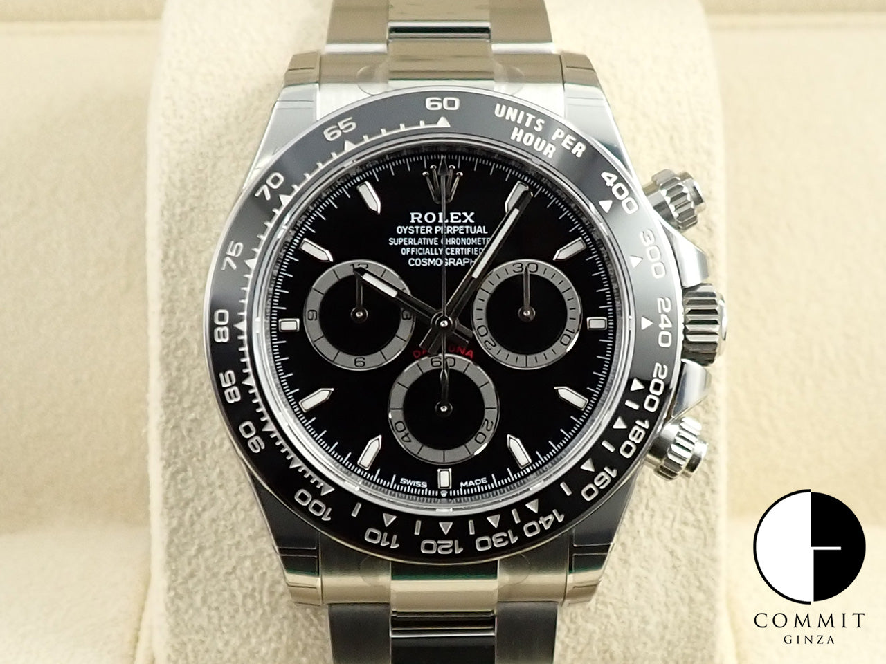 Rolex Daytona Ref.126500LN SS Black Dial