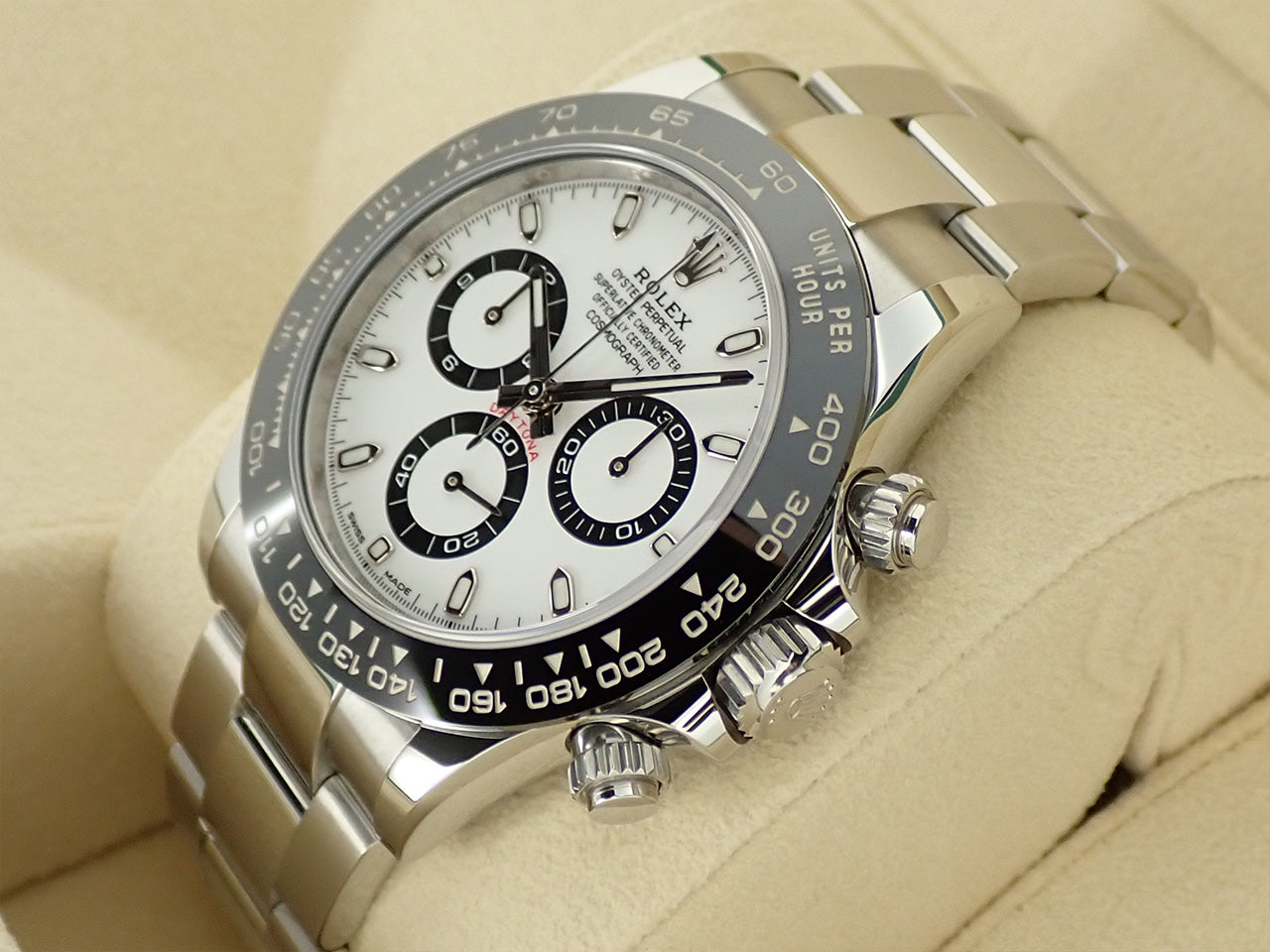 Rolex Daytona Ref.116500LN SS White Dial