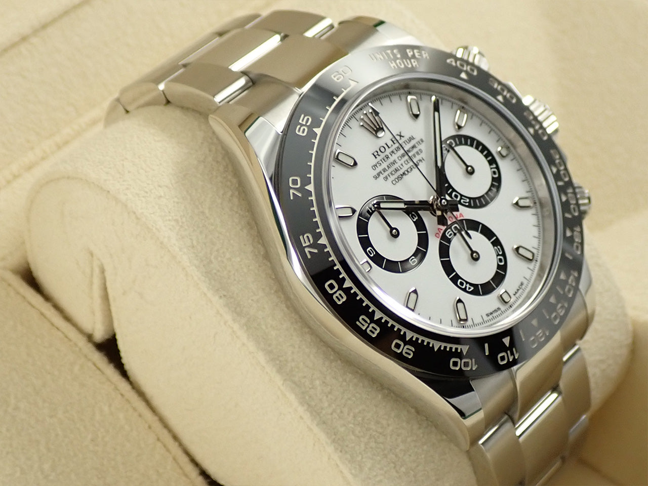 Rolex Daytona Ref.116500LN SS White Dial