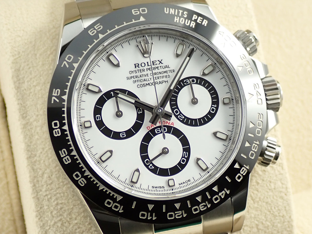 Rolex Daytona Ref.116500LN SS White Dial