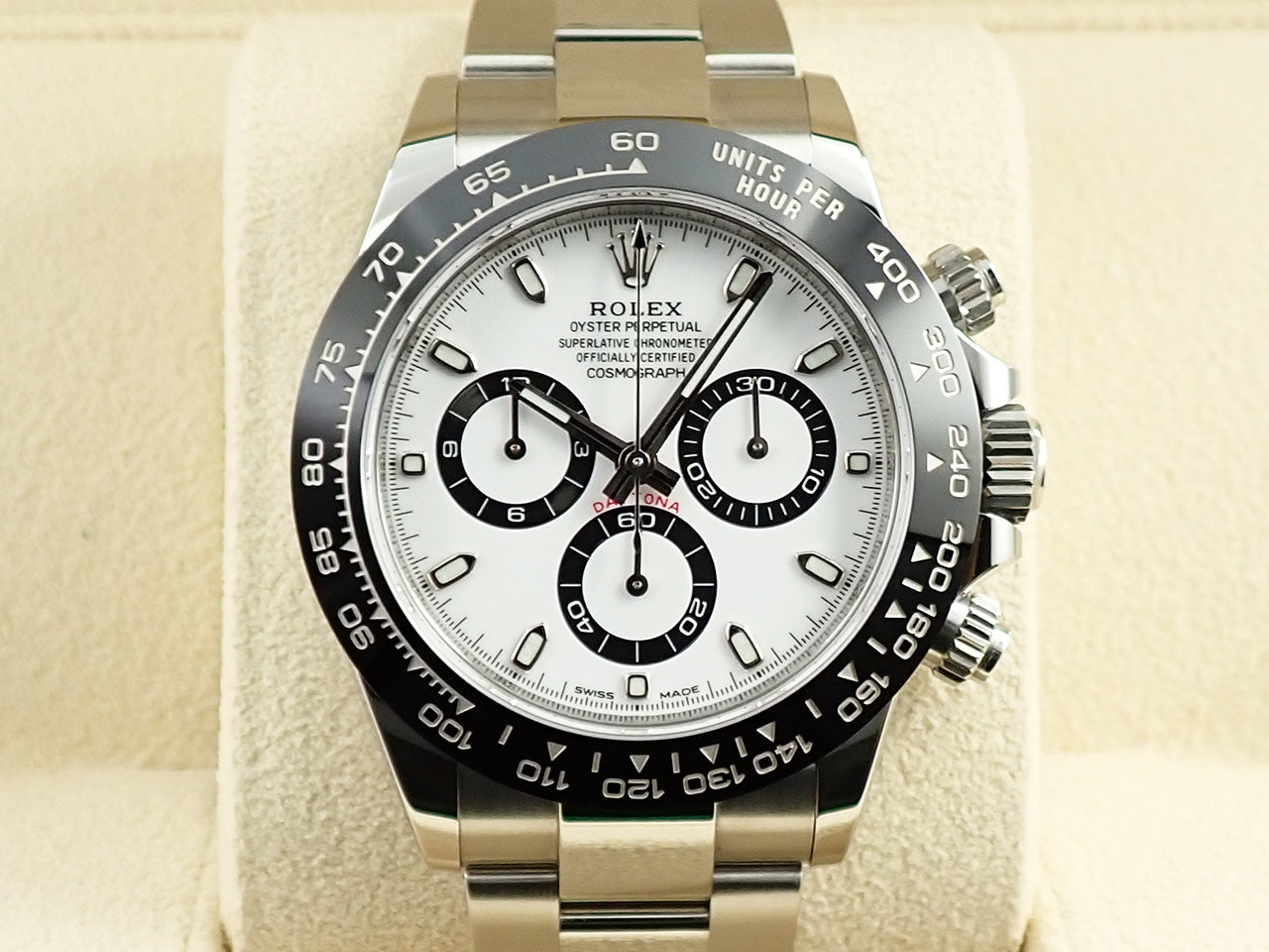 Rolex Daytona Ref.116500LN SS White Dial