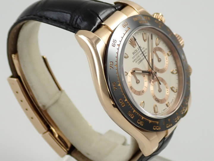 Rolex Daytona Ref. 116515LN Everose Gold Ivory Dial