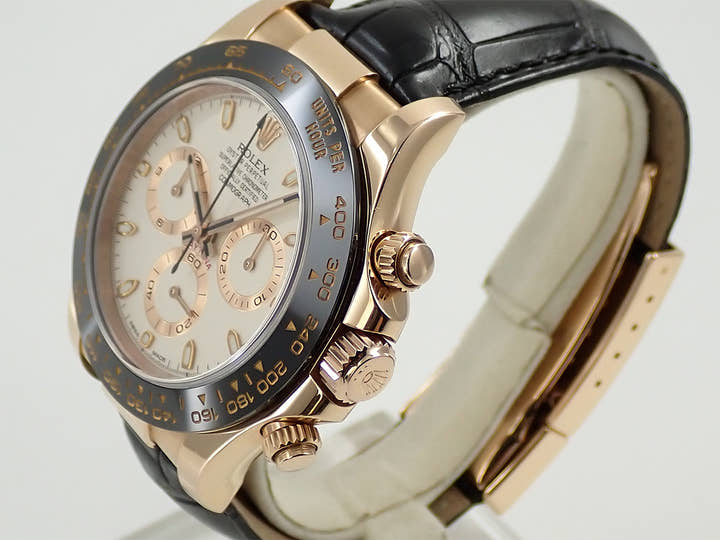 Rolex Daytona Ref. 116515LN Everose Gold Ivory Dial