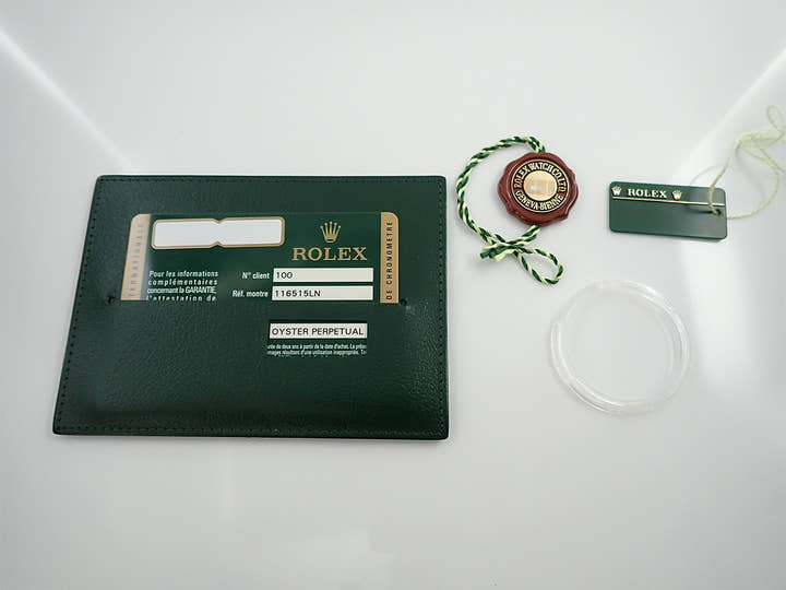Rolex Daytona Ref. 116515LN Everose Gold Ivory Dial