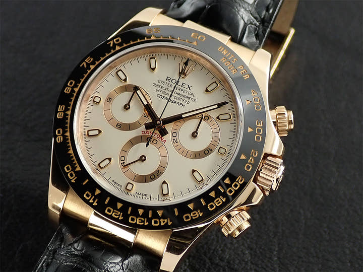 Rolex Daytona Ref. 116515LN Everose Gold Ivory Dial