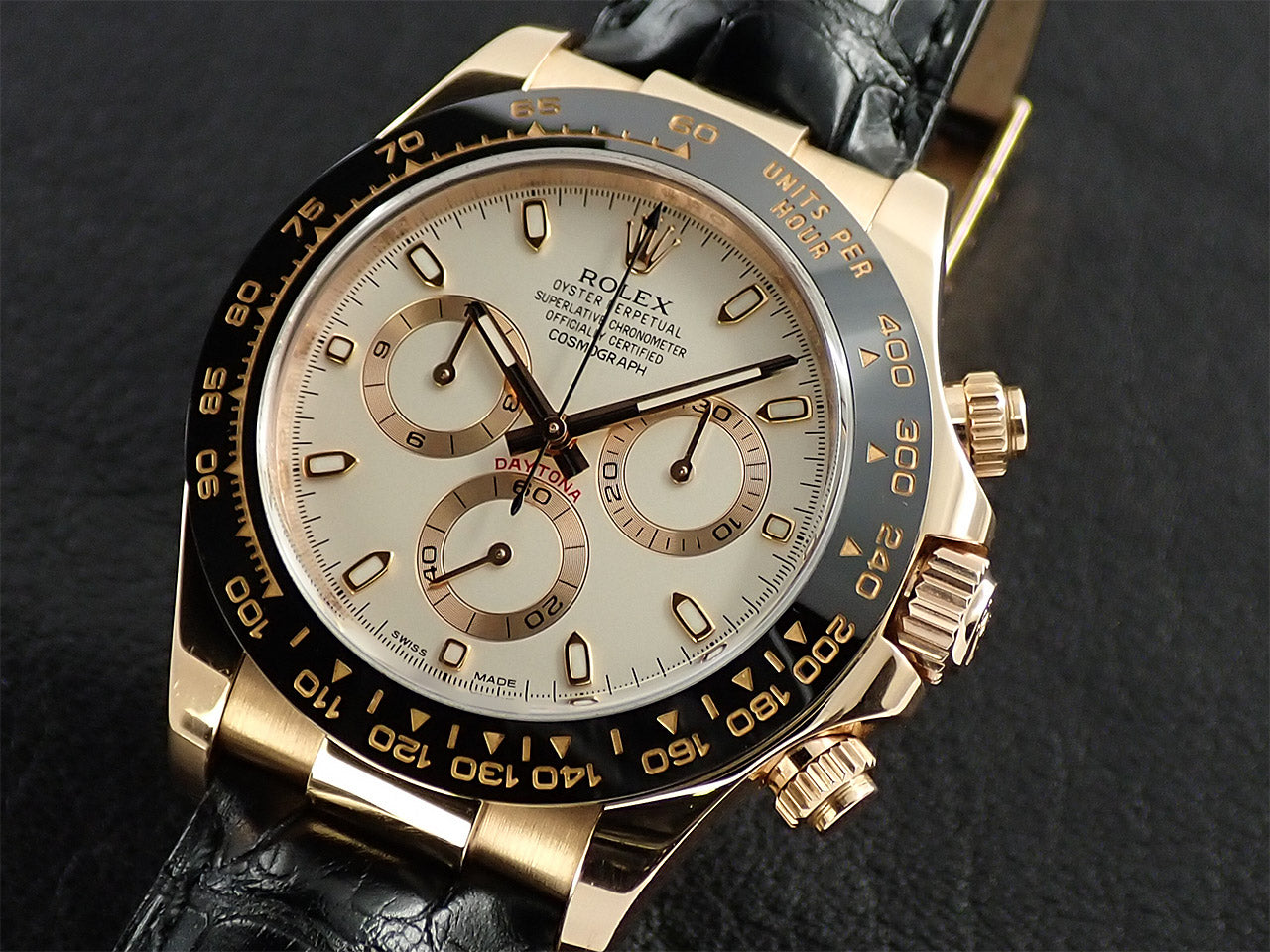 Rolex Daytona Ref.116515LN 18KERG Ivory Dial