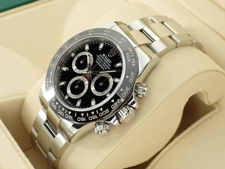 ロレックス デイトナ Ref.116500LN ステンレススチール ブラック文字盤