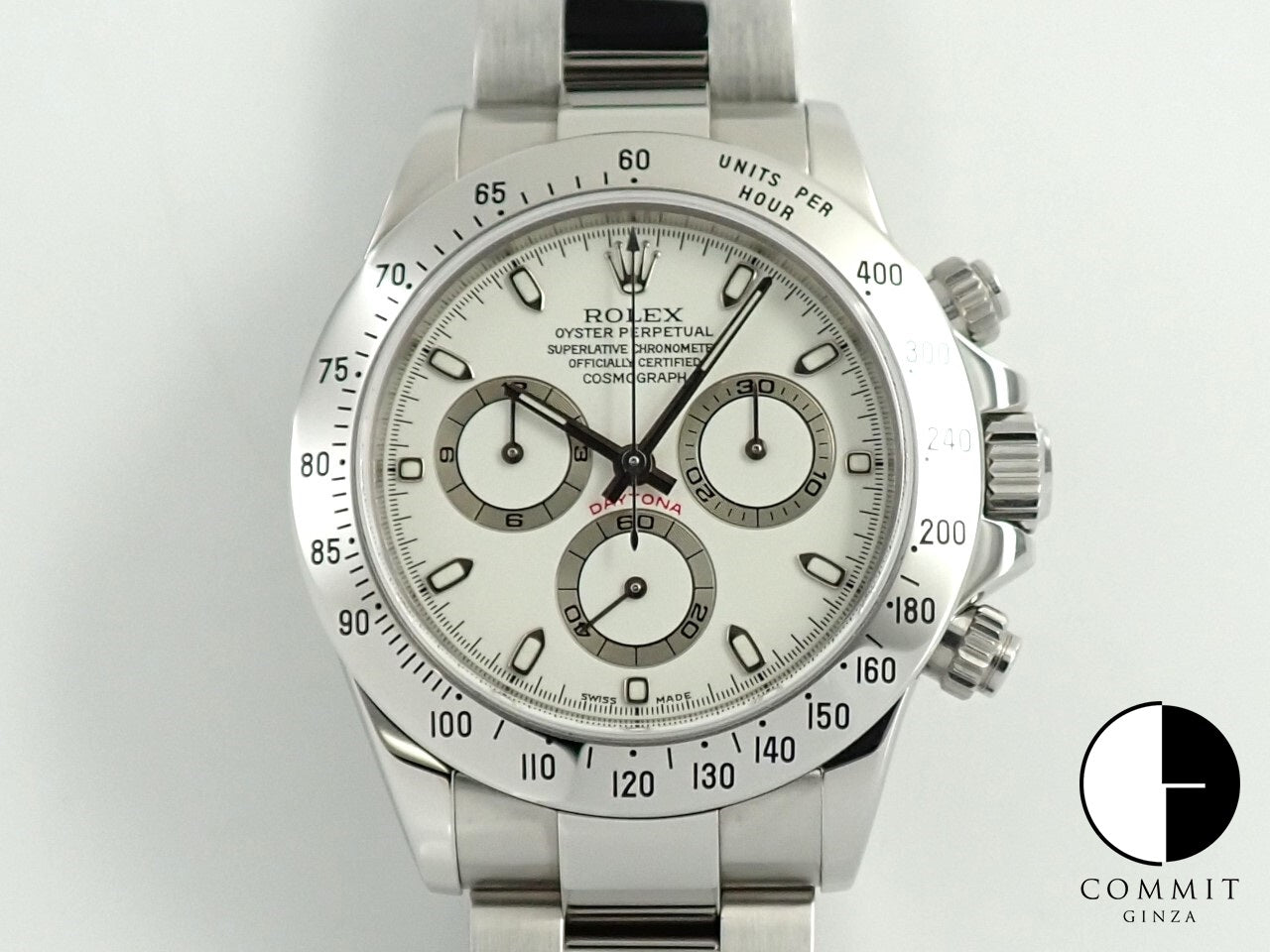 Rolex Daytona Ref.116520 SS White Dial