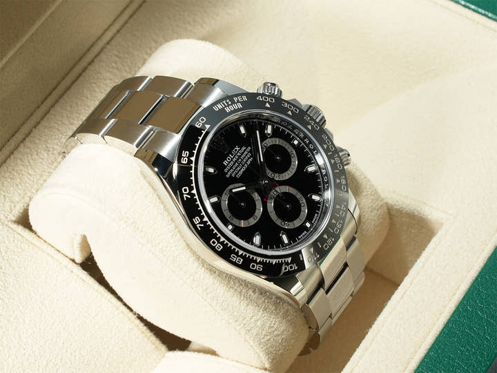 ロレックス デイトナ Ref.116500LN ステンレススチール ブラック文字盤