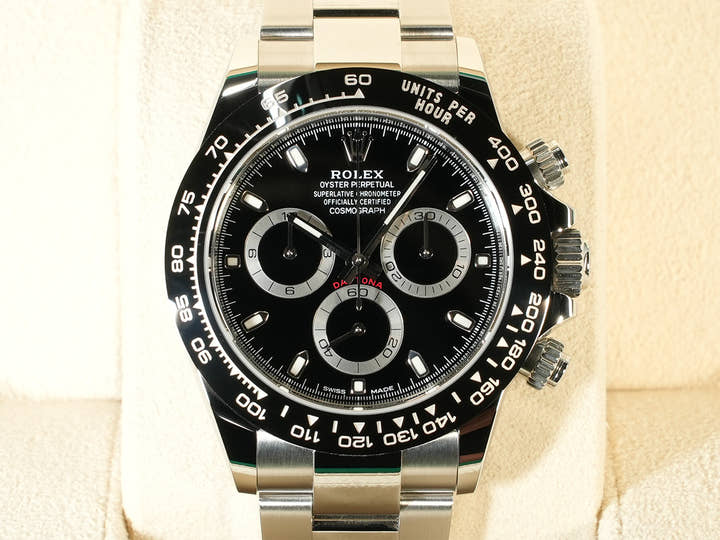 ロレックス デイトナ Ref.116500LN ステンレススチール ブラック文字盤