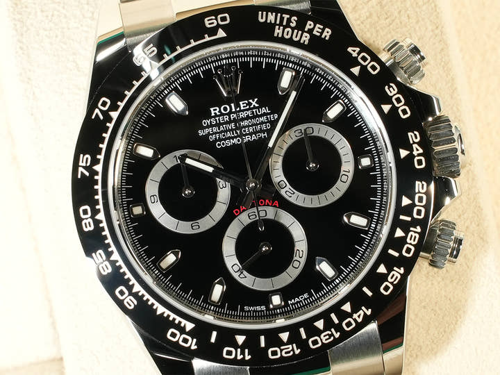 ロレックス デイトナ Ref.116500LN ステンレススチール ブラック文字盤