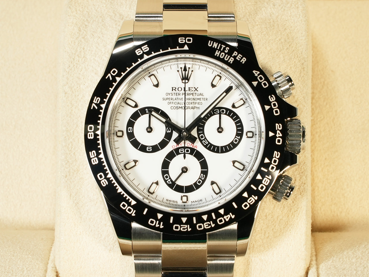 Rolex Daytona Ref.116500LN SS White Dial