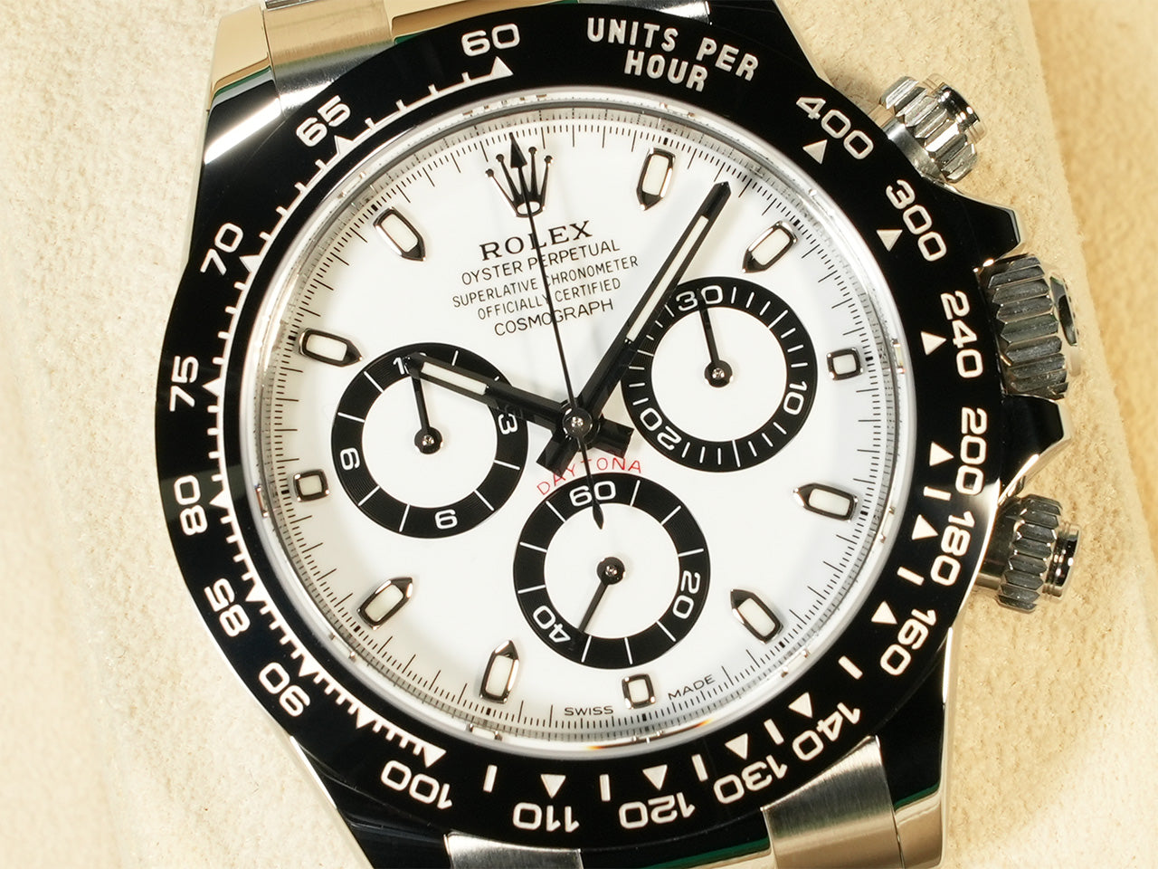 Rolex Daytona Ref.116500LN SS White Dial