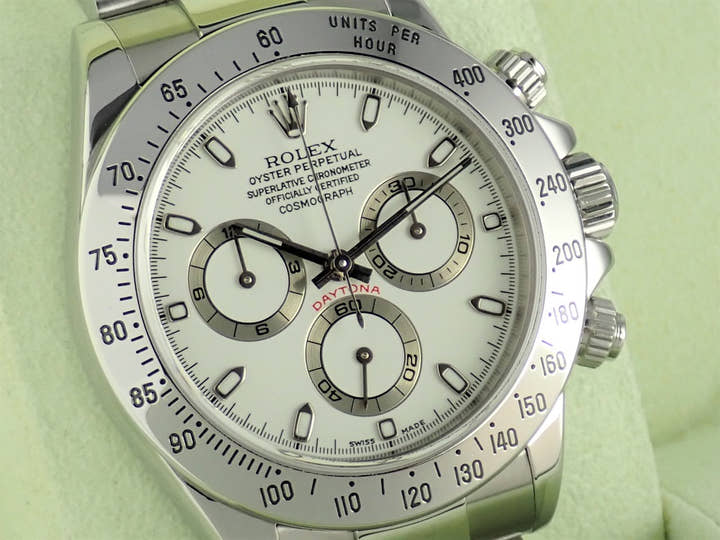 ロレックス デイトナ Ref.116520 ホワイト文字盤 中古 daytona-426