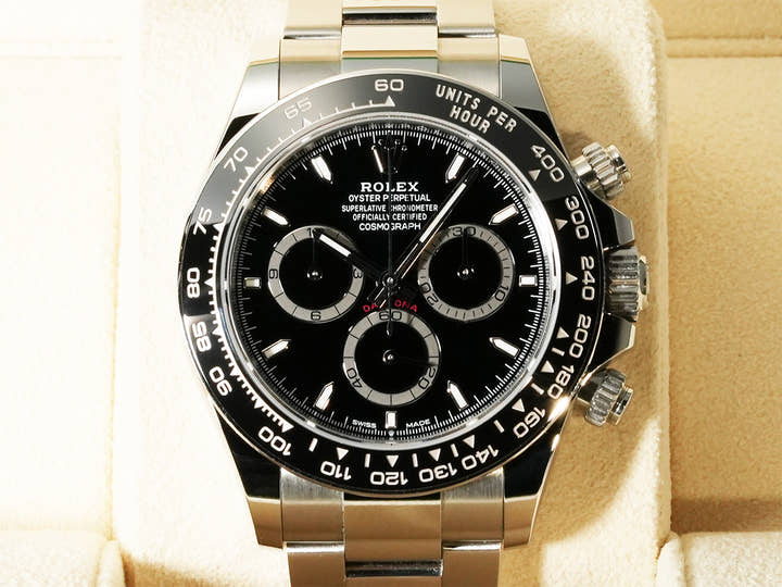 ロレックス デイトナ Ref.126500LN ステンレススチール ブラック文字盤
