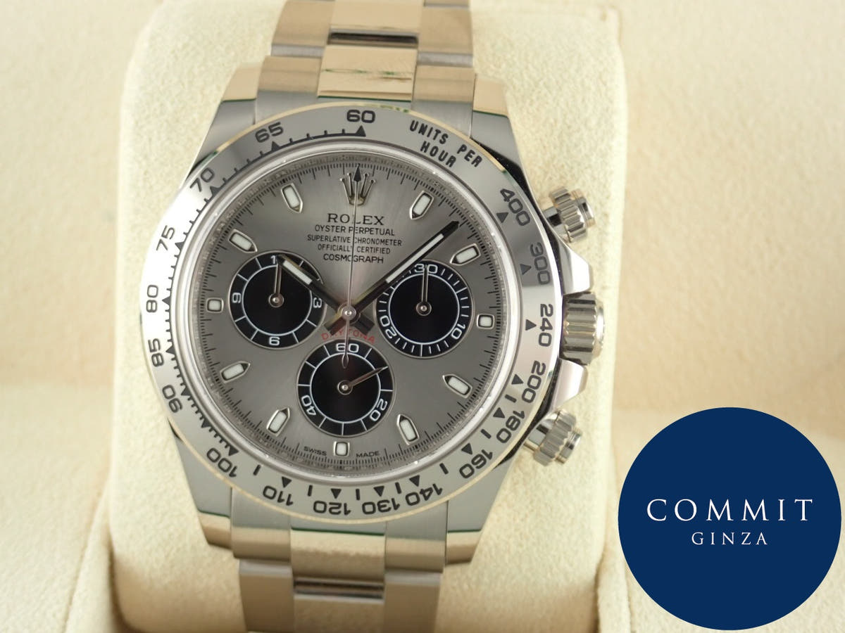 Rolex Daytona Ref.116509 Slate Gray Dial Good Condition daytona-427