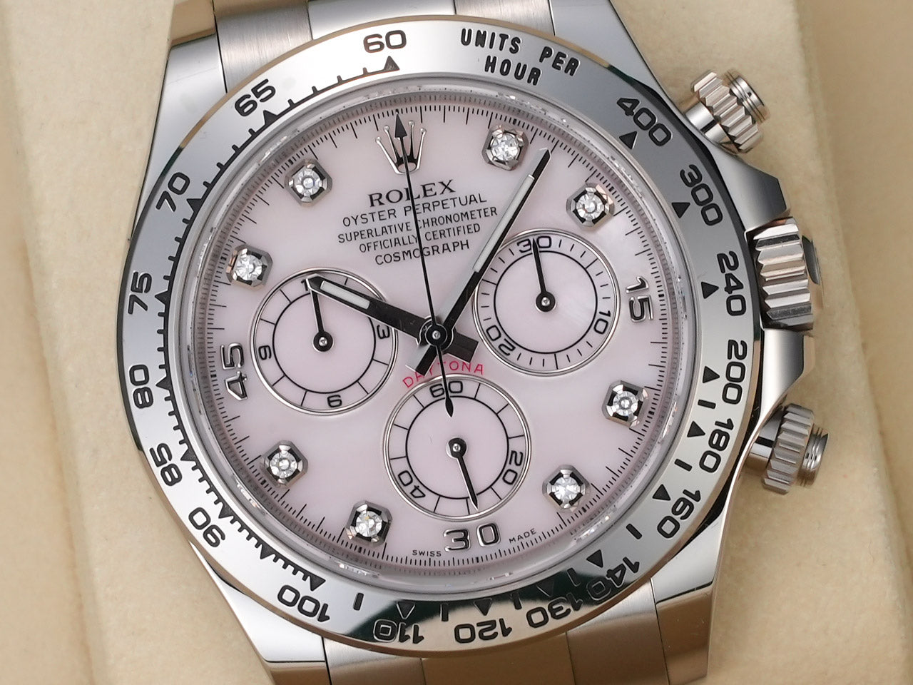 Rolex Daytona Ref.116509NG 18KWG White Shell Dial