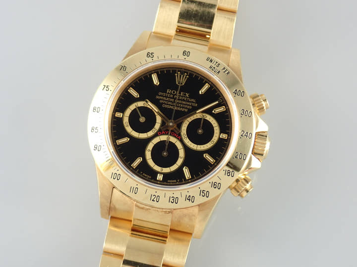 ロレックス デイトナ Ref.16528 ブラック文字盤 中古 daytona-429
