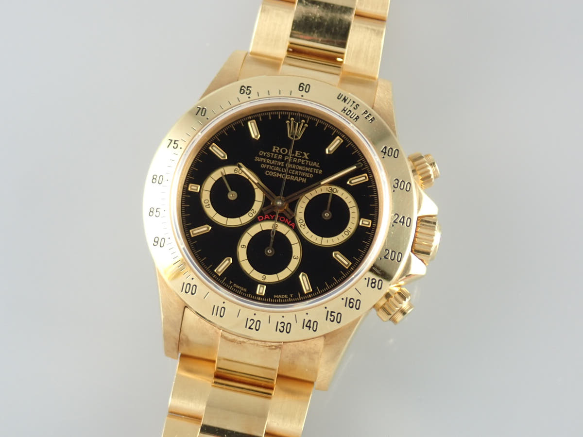 ロレックス デイトナ Ref.16528 ブラック文字盤 中古 daytona-429