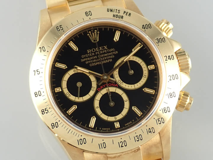 ロレックス デイトナ Ref.16528 ブラック文字盤 中古 daytona-429