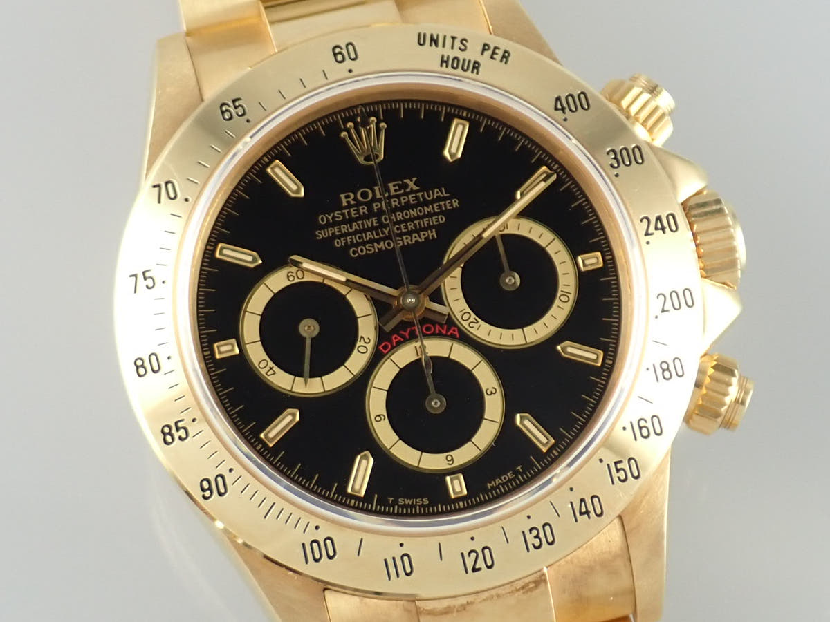 ロレックス デイトナ Ref.16528 ブラック文字盤 中古 daytona-429