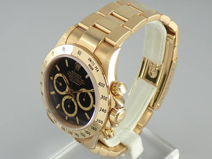 ロレックス デイトナ Ref.16528 ブラック文字盤 中古 daytona-429